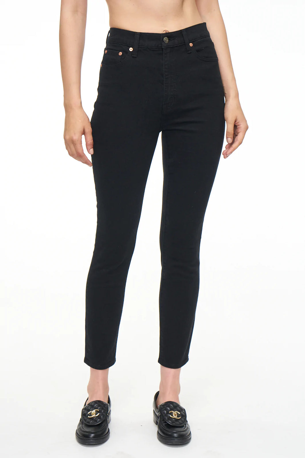 Pistola Kate High Rise Slim Straight in Jasper