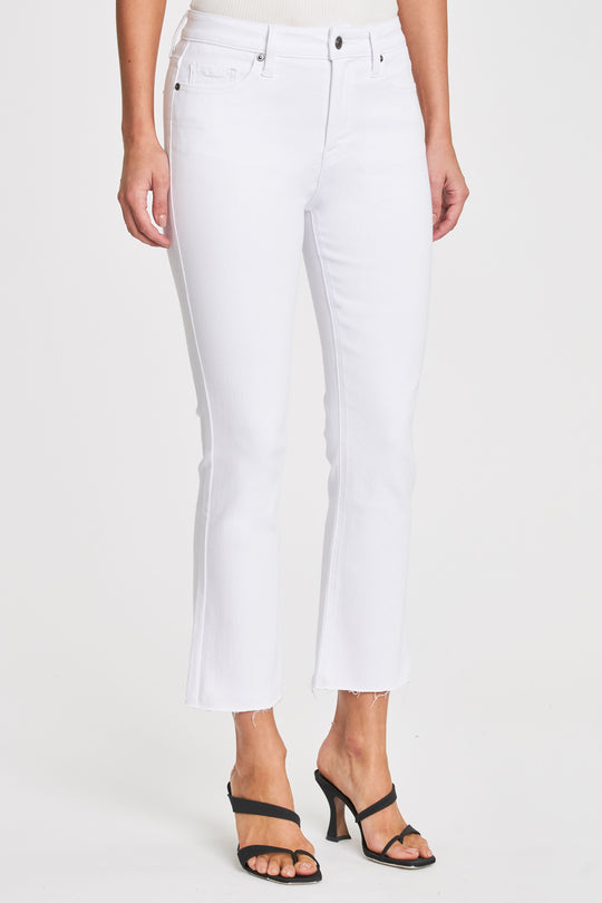 Pistola Lennon High Rise Cropped Boot in Blank Slate
