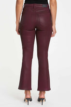 Load image into Gallery viewer, Pistola Lennon High Rise Crop Boot in Coated Merlot - FINAL SALE