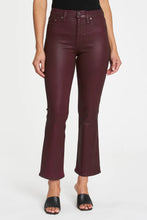 Load image into Gallery viewer, Pistola Lennon High Rise Crop Boot in Coated Merlot - FINAL SALE