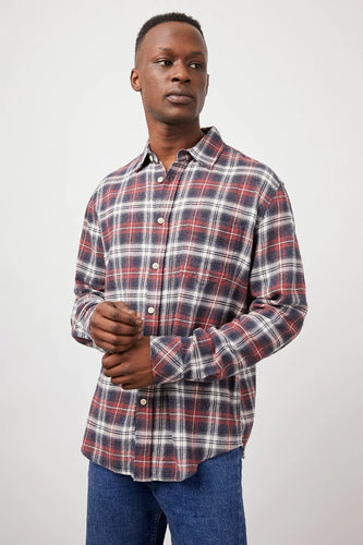 Rails Lennox Shirt - Red Shadow Melange - FINAL SALE
