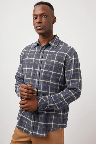 Rails Lennox Shirt - Shadow Wheat Melange - FINAL SALE