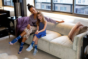 Elizabeth Reid Kids Lurex Socks