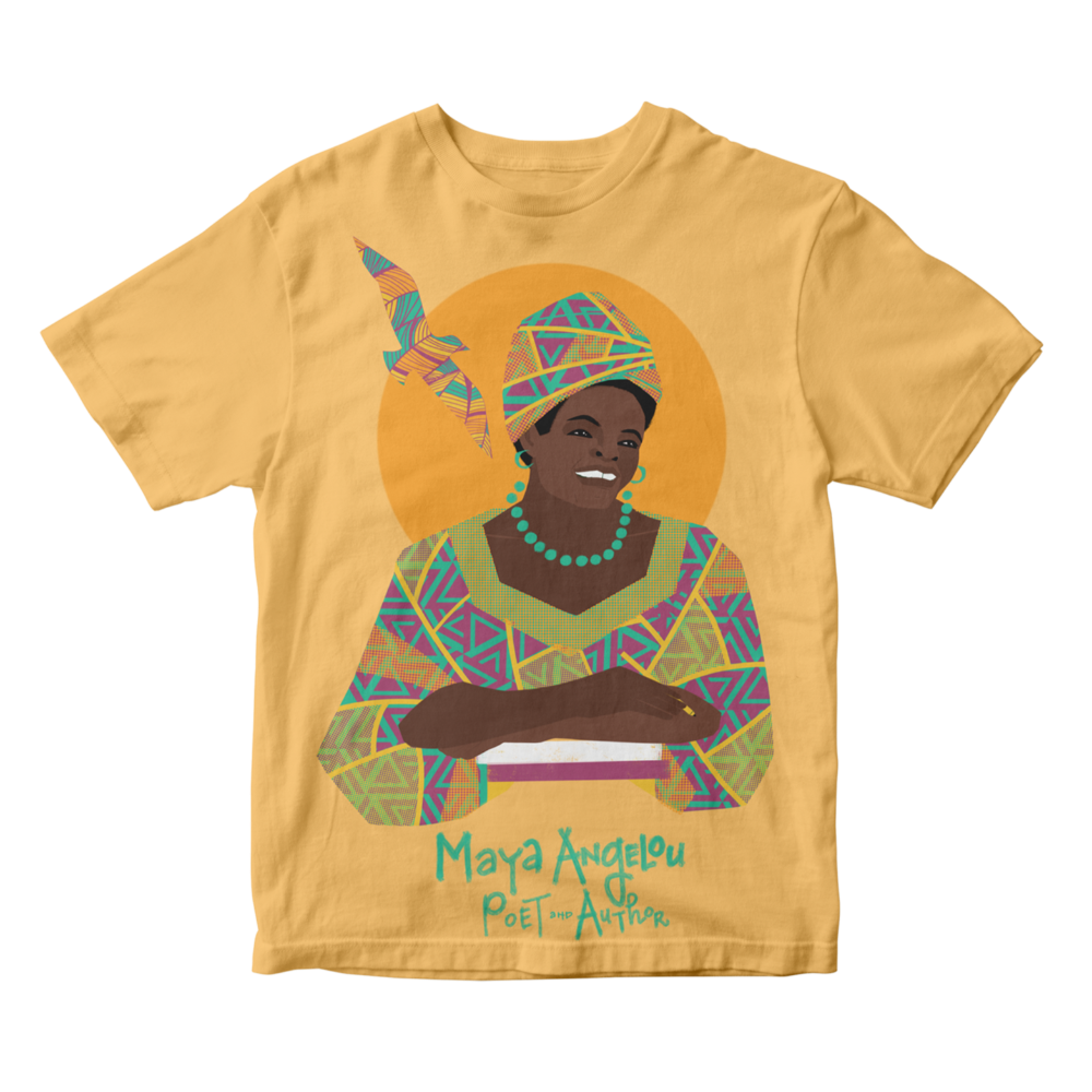 Piccolina Trailblazer Maya Angelou S/S Tee - FINAL SALE