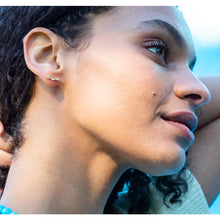 Load image into Gallery viewer, Kris Nations Orion&#39;s Belt Stud Earrings - Sterling Silver