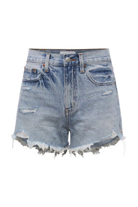 Pistola Nova High Rise Relaxed Denim Shorts in Bowery - FINAL SALE