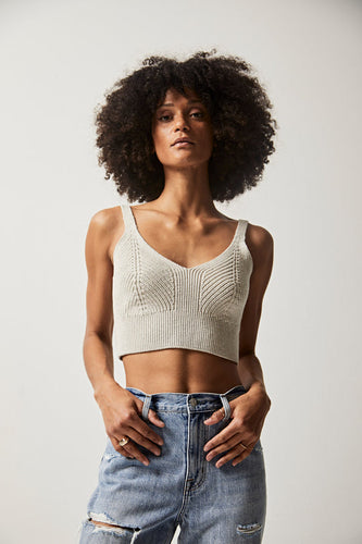 Pistola Lorelei Bralette in Heather Stone - FINAL SALE