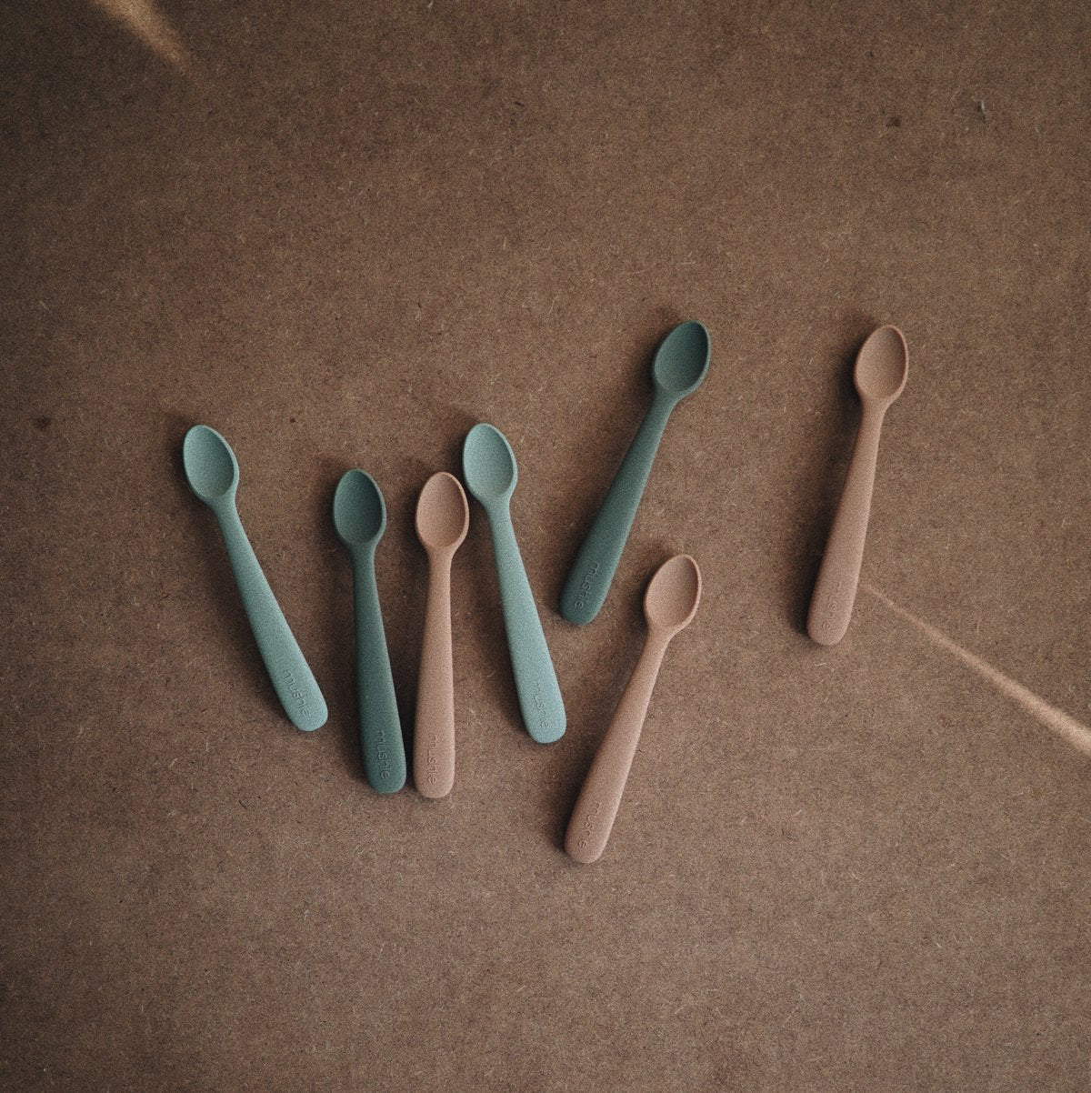 Mushie Silicone Feeding Spoons – Serge+ Jane