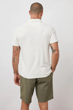 Load image into Gallery viewer, Rails Rhen Polo Shirt in Terry Pearl