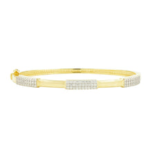 Load image into Gallery viewer, FREIDA ROTHMAN Radiance Thin Hingle Bangle