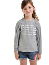 Load image into Gallery viewer, Sol Angeles Kids Good Things Pullover in Heather - FINAL SALE