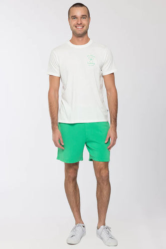 Sol Angeles Mens Tennis Club Crew in Dirty White - FINAL SALE