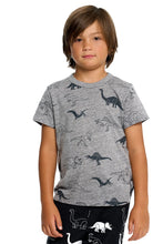 Load image into Gallery viewer, Chaser Kids Dino Jam Tee in Grey - FINAL SALE