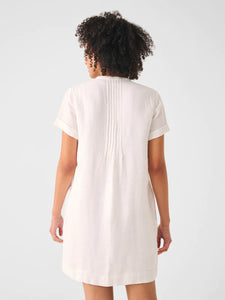 Faherty Gemina Dress in White