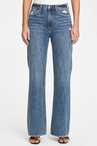 Pistola Stevie High Rise Relaxed Flare in Eternal
