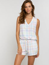 Load image into Gallery viewer, Sol Angeles Gingham Tank - FINAL SALE