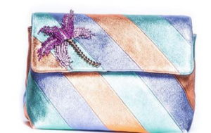 Lisa C Bijoux Iolani Bag in Rainbow Metallic - FINAL SALE
