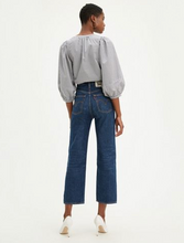 Load image into Gallery viewer, Levi&#39;s WellThread Ribcage Straight in Ground Swell Indigo Hemp - FINAL SALE