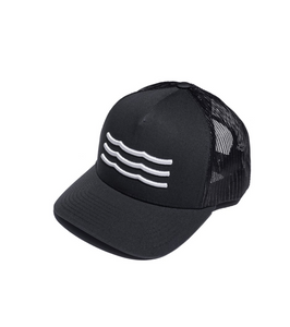 Sol Angeles Waves Mesh Hat in Black
