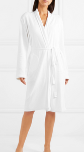 Skin French Terry Robe w/Attached Belt
