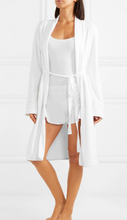 Load image into Gallery viewer, Skin French Terry Robe w/Attached Belt