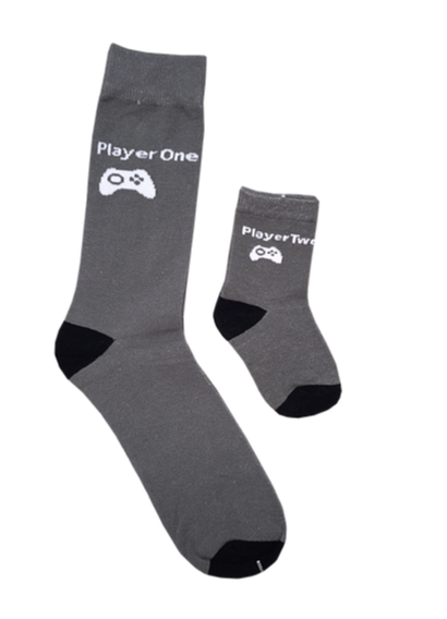 Piero Liventi Daddy & Me Player One/Player Two 2 Pair L 4-6 Yrs