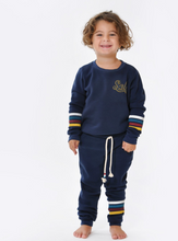 Load image into Gallery viewer, Sol Angeles Kids Varsity Sol Pullover in Indigo - FINAL SALE