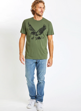 Load image into Gallery viewer, Sol Angeles Mens Eagle Crew in Olive - FINAL SALE