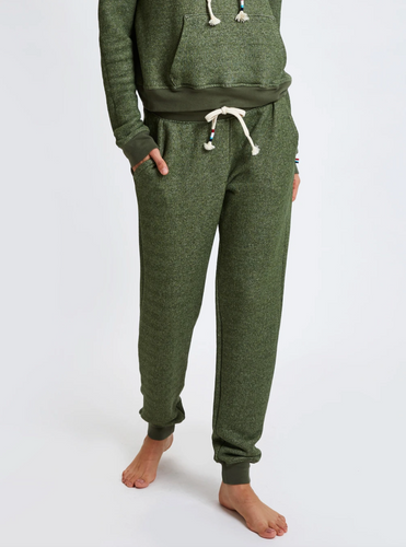 Sol Angeles Roma Jogger in Olive - FINAL SALE