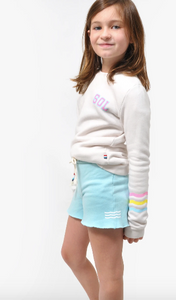 Sol Angeles Kids Waves Girl Short Aqua - FINAL SALE