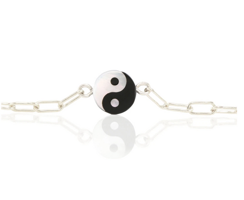 Kris Nations Ying & Yang Anklet
