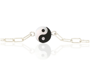Kris Nations Ying & Yang Anklet