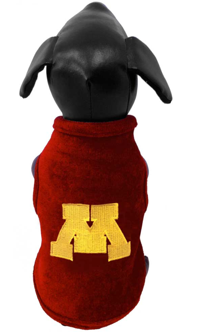 All Star Dogs U of MN Polar Fleece Top - Maroon