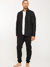 Load image into Gallery viewer, Sol Angeles Mens Speckled Fit Blazer in Black - FINAL SALE