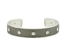 Load image into Gallery viewer, FREIDA ROTHMAN Industrial Finish Bezel Open Cuff