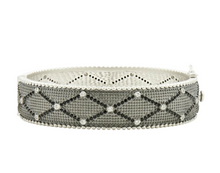 Load image into Gallery viewer, FREIDA ROTHMAN Industrial Finish Textured Hinged Bangle