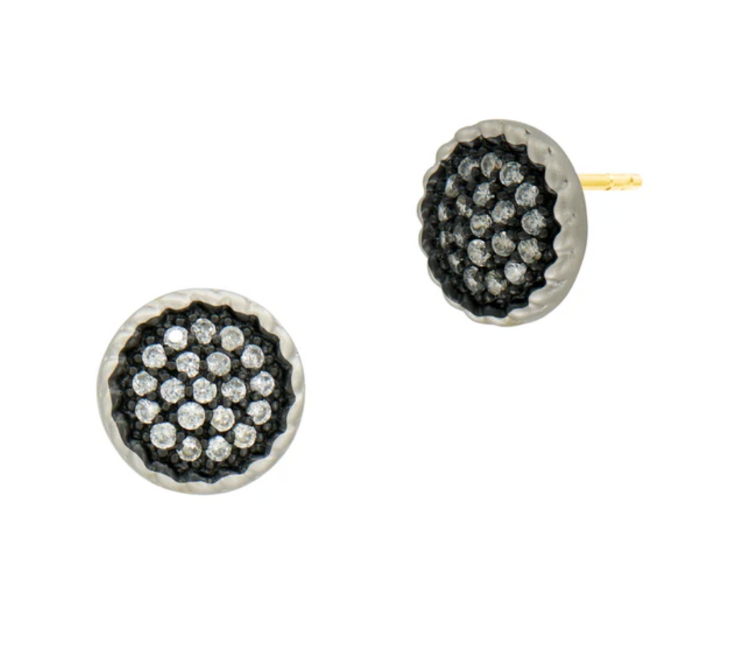 FREIDA ROTHMAN Industrial Texture Stud Earring
