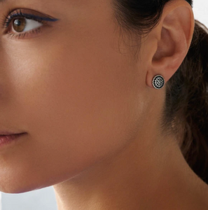 FREIDA ROTHMAN Industrial Texture Stud Earring