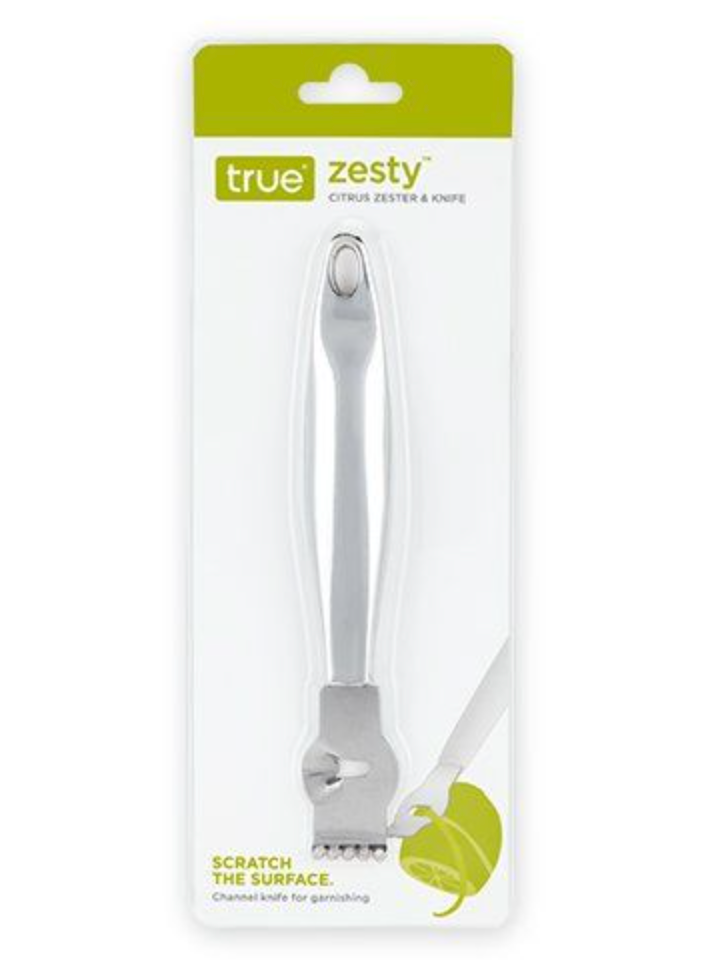 True Brands Zesty Citrus Zester and Chanel Knife