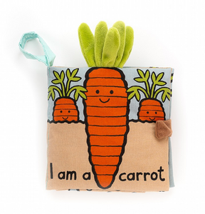 Jellycat I Am A Carrot Book