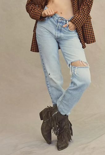 Free People Lasso Jeans in True Blue