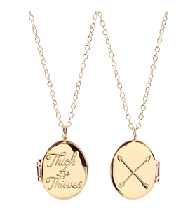 Kris Nations Thick as Thieves Locket in Gold
