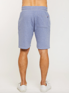 Sol Angeles Mens Jaquard Terry Short in Denim - FINAL SALE