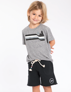Sol Angeles Kids Evergreen Crew in Heather