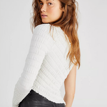 Load image into Gallery viewer, Free People Jasmine One-Shoulder Top in White - FINAL SALE