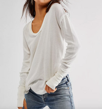 Load image into Gallery viewer, Free People Colby L/S in Ivory