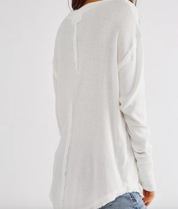 Free People Colby L/S in Ivory