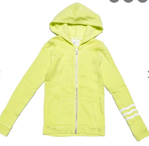 Sol Angeles Kids Waves Zip Hoodie Citron - FINAL SALE