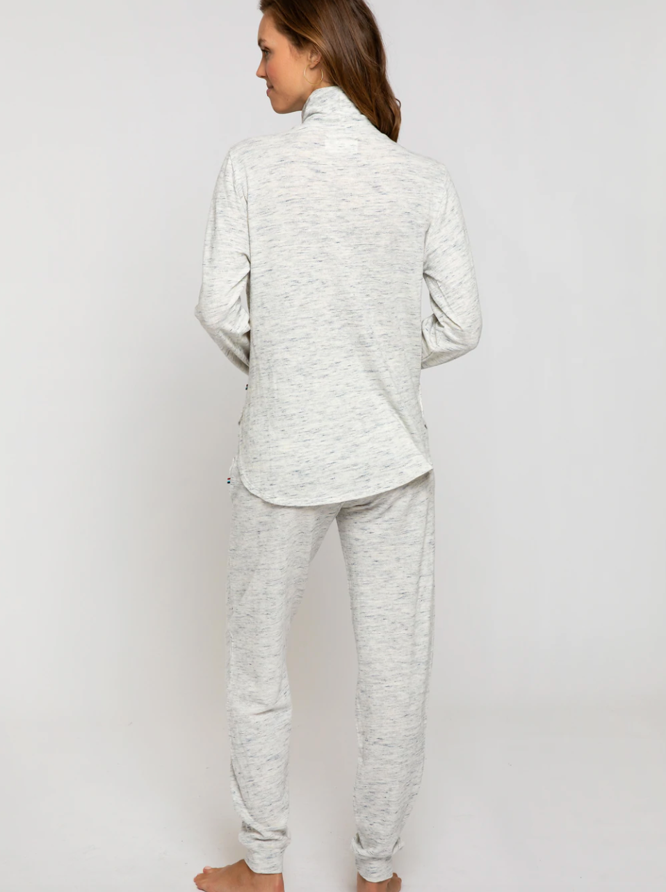 Sol Angeles Mist Crepe Jogger in Natural - FINAL SALE