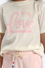 Load image into Gallery viewer, Sol Angeles Kids MORE LOVE Crew in D White - FINAL SALE